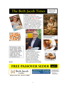 Beth Jacob Synagogue February 24 2026 Weekly Announcements page 2